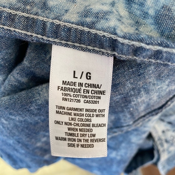 Free State Button Down Long Sleeve Shirt - Picture 4 of 4